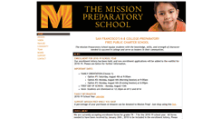 Desktop Screenshot of missionpreparatory.org