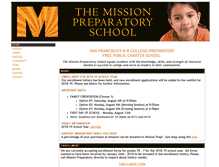 Tablet Screenshot of missionpreparatory.org